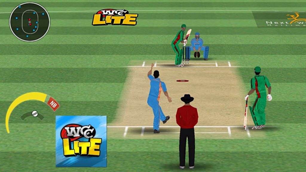 fast bowling in wcc lite apk