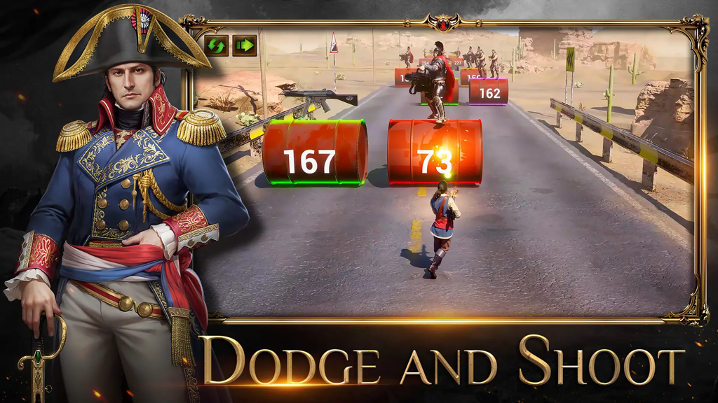 dodge and shoot in evony the king's return mod apk obb